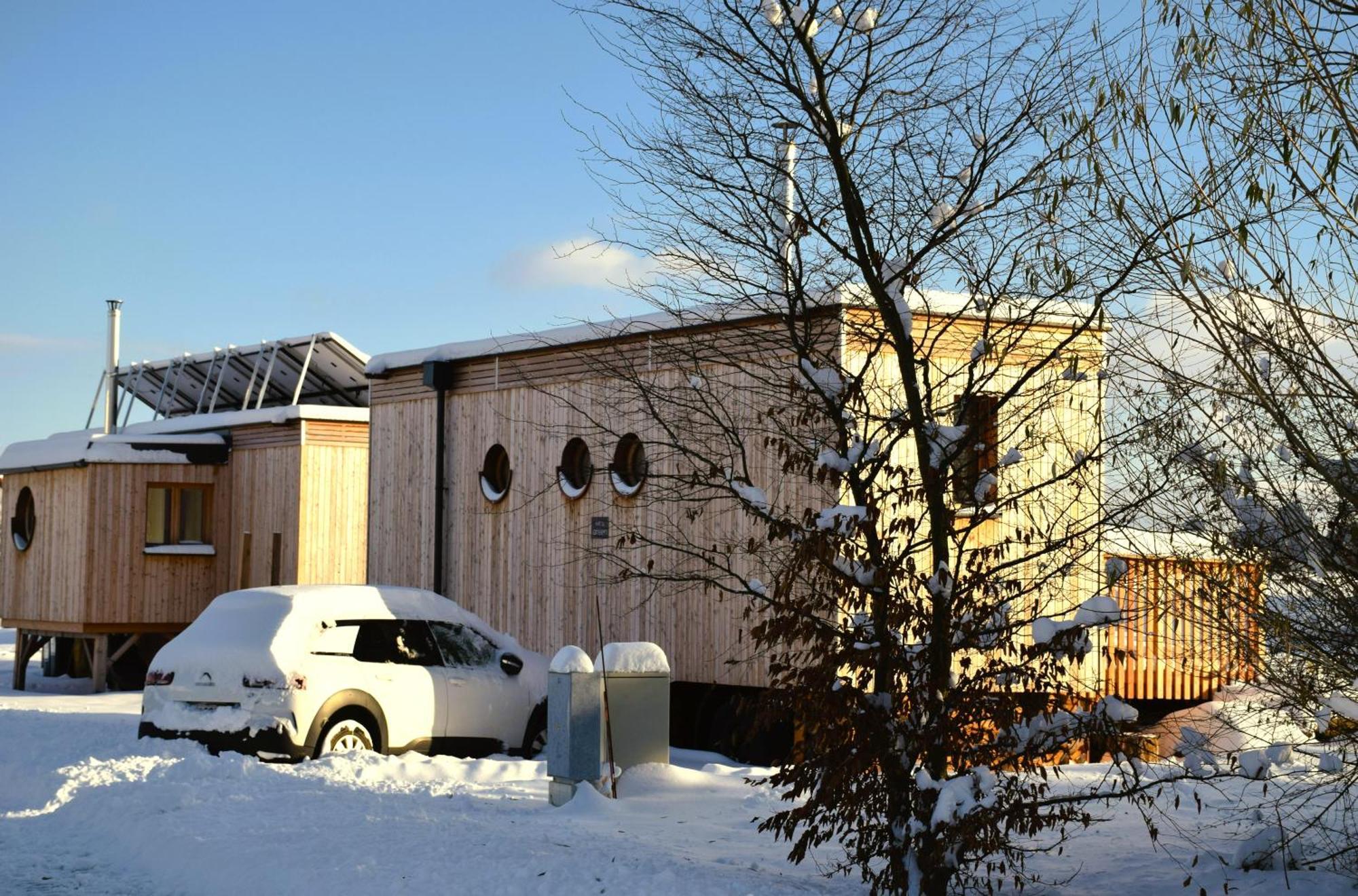 Tiny Haus "Mona Lisa" Und Tiny Haus "Mrs Green" - Boutique Lofts By Nina&Susanne Drosendorf Stadt Buitenkant foto