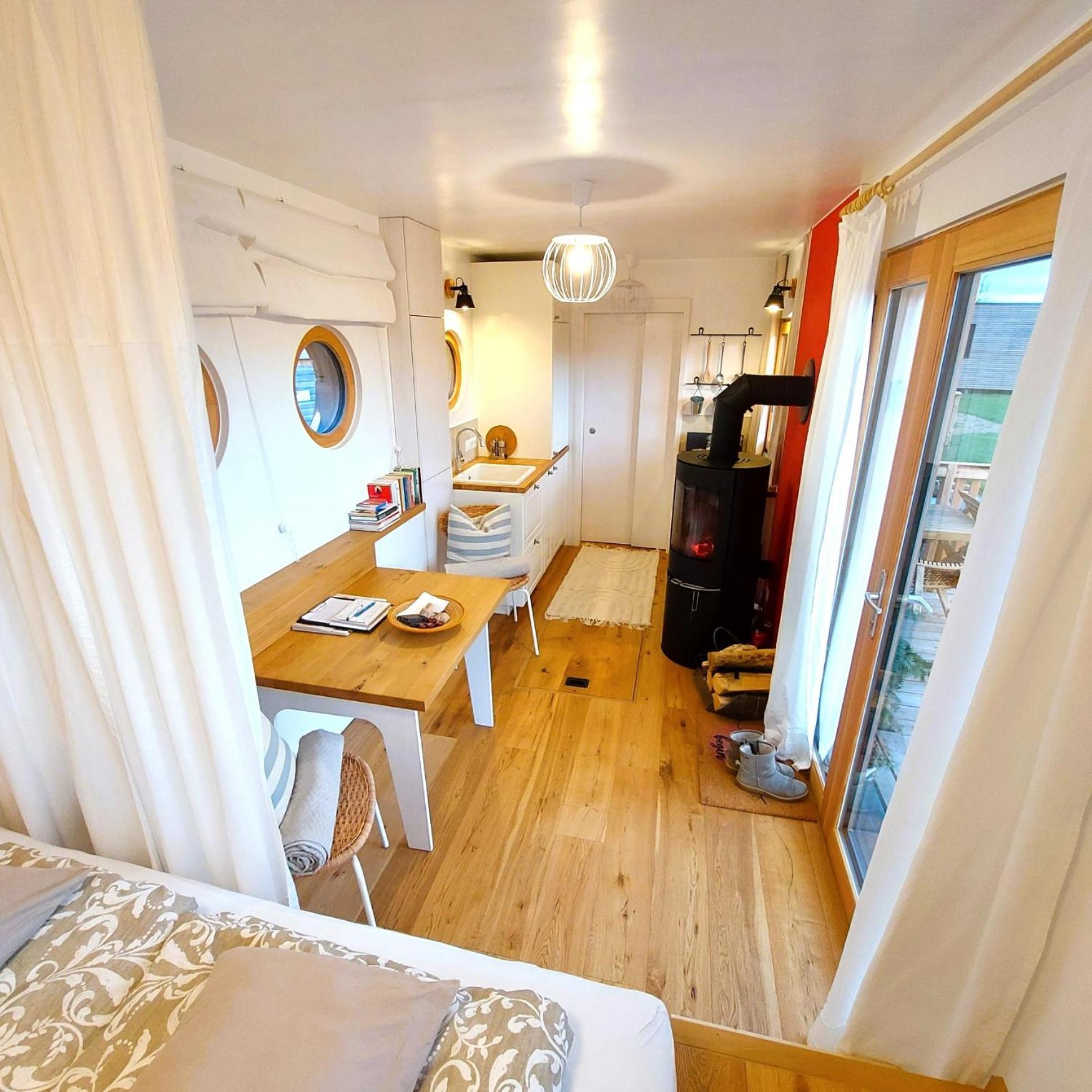 Tiny Haus "Mona Lisa" Und Tiny Haus "Mrs Green" - Boutique Lofts By Nina&Susanne Drosendorf Stadt Buitenkant foto