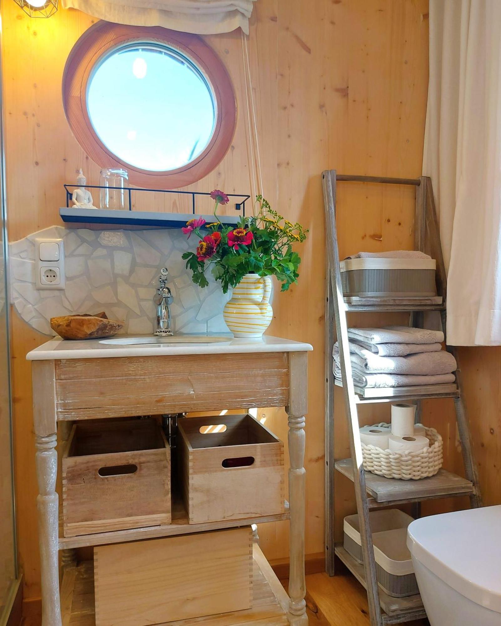 Tiny Haus "Mona Lisa" Und Tiny Haus "Mrs Green" - Boutique Lofts By Nina&Susanne Drosendorf Stadt Buitenkant foto